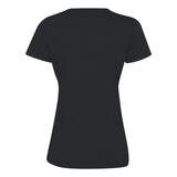 L39VR Fruit of the Loom HD Cotton Women's V-Neck T-Shirt Black