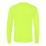 21MLR JERZEES Dri-Power® Performance Long Sleeve T-Shirt Safety Green