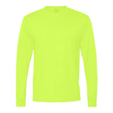 21MLR JERZEES Dri-Power® Performance Long Sleeve T-Shirt Safety Green