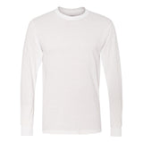 21MLR JERZEES Dri-Power® Performance Long Sleeve T-Shirt White