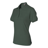 437WR JERZEES Women's Spotshield™ 50/50 Polo Forest Green