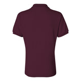 437WR JERZEES Women's Spotshield™ 50/50 Polo Maroon