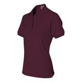 437WR JERZEES Women's Spotshield™ 50/50 Polo Maroon