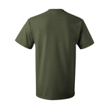 3930R Fruit of the Loom HD Cotton Short Sleeve T-Shirt Military Green