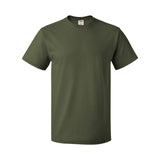 3930R Fruit of the Loom HD Cotton Short Sleeve T-Shirt Military Green