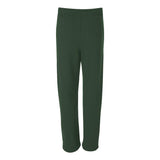 974MPR JERZEES NuBlend® Open-Bottom Sweatpants with Pockets Forest Green