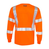 9145-9146 Kishigo Long Sleeve Class 3 T-Shirt Orange