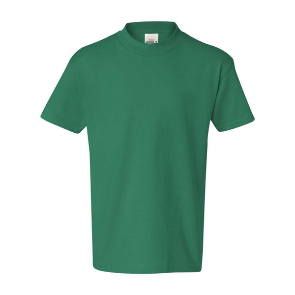 5450 Hanes Authentic Youth T-Shirt Kelly Green