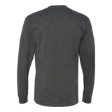 29LSR JERZEES Dri-Power® Long Sleeve 50/50 T-Shirt Black Heather