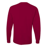 29LSR JERZEES Dri-Power® Long Sleeve 50/50 T-Shirt Cardinal