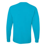 29LSR JERZEES Dri-Power® Long Sleeve 50/50 T-Shirt California Blue