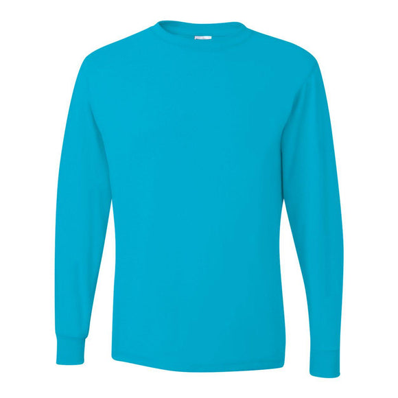 29LSR JERZEES Dri-Power® Long Sleeve 50/50 T-Shirt California Blue