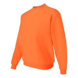 4662MR JERZEES Super Sweats NuBlend® Crewneck Sweatshirt Safety Orange