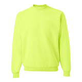 4662MR JERZEES Super Sweats NuBlend® Crewneck Sweatshirt Safety Green