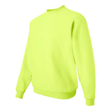 4662MR JERZEES Super Sweats NuBlend® Crewneck Sweatshirt Safety Green