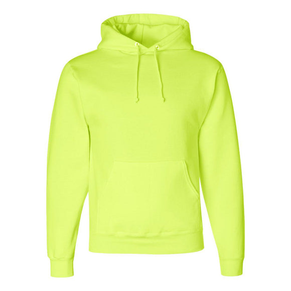 4997MR JERZEES Super Sweats NuBlend® Hooded Sweatshirt Safety Green