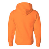 4997MR JERZEES Super Sweats NuBlend® Hooded Sweatshirt Safety Orange