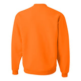 562MR JERZEES NuBlend® Crewneck Sweatshirt Safety Orange