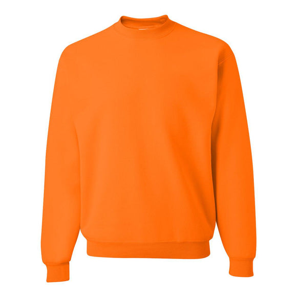 562MR JERZEES NuBlend® Crewneck Sweatshirt Safety Orange