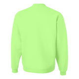 562MR JERZEES NuBlend® Crewneck Sweatshirt Neon Green