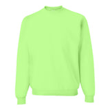 562MR JERZEES NuBlend® Crewneck Sweatshirt Neon Green