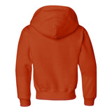 996YR JERZEES NuBlend® Youth Hooded Sweatshirt Burnt Orange