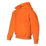 996YR JERZEES NuBlend® Youth Hooded Sweatshirt Safety Orange