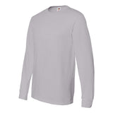 4930R Fruit of the Loom HD Cotton Long Sleeve T-Shirt Silver