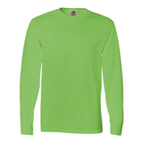 4930R Fruit of the Loom HD Cotton Long Sleeve T-Shirt Kiwi