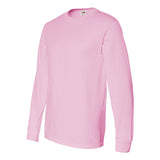 4930R Fruit of the Loom HD Cotton Long Sleeve T-Shirt Classic Pink