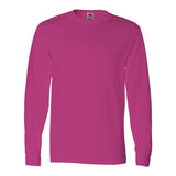 4930R Fruit of the Loom HD Cotton Long Sleeve T-Shirt Cyber Pink