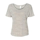 8816 BELLA + CANVAS Women’s Slouchy Tee White Marble