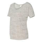 8816 BELLA + CANVAS Women’s Slouchy Tee White Marble