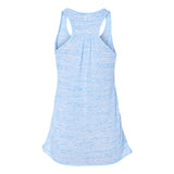 8800 BELLA + CANVAS Women's Flowy Racerback Tank Blue Marble