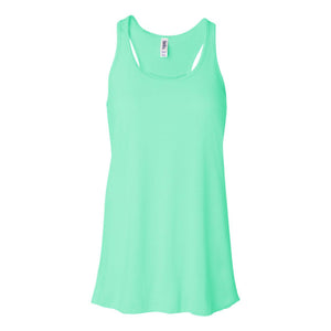 8800 BELLA + CANVAS Women's Flowy Racerback Tank Mint