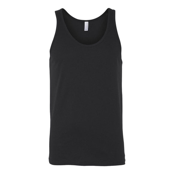 3480 BELLA + CANVAS Jersey Tank Black