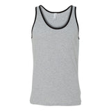 3480 BELLA + CANVAS Jersey Tank Athletic Heather/ Black