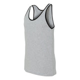 3480 BELLA + CANVAS Jersey Tank Athletic Heather/ Black