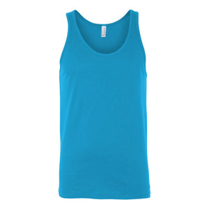 3480 BELLA + CANVAS Jersey Tank Neon Blue