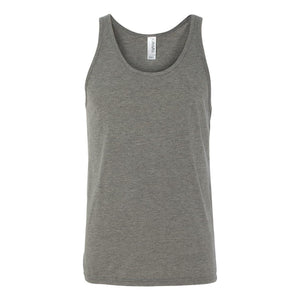 3480 BELLA + CANVAS Jersey Tank Grey Triblend