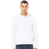 3719 BELLA + CANVAS Sponge Fleece Hoodie White