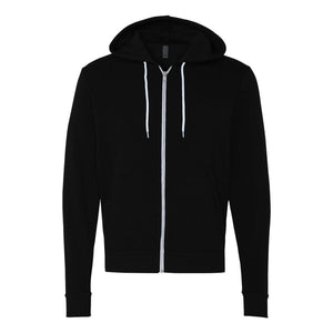 3739 BELLA + CANVAS Sponge Fleece Full-Zip Hoodie Black