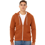 3739 BELLA + CANVAS Sponge Fleece Full-Zip Hoodie Autumn