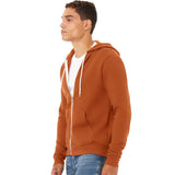 3739 BELLA + CANVAS Sponge Fleece Full-Zip Hoodie Autumn