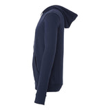 3739 BELLA + CANVAS Sponge Fleece Full-Zip Hoodie Navy