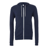 3739 BELLA + CANVAS Sponge Fleece Full-Zip Hoodie Navy