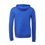 3739 BELLA + CANVAS Sponge Fleece Full-Zip Hoodie True Royal