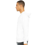 3739 BELLA + CANVAS Sponge Fleece Full-Zip Hoodie White