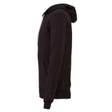 3739 BELLA + CANVAS Sponge Fleece Full-Zip Hoodie Dark Grey Heather