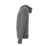 3739 BELLA + CANVAS Sponge Fleece Full-Zip Hoodie Deep Heather